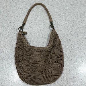 The SAK  crochet shoulder bag